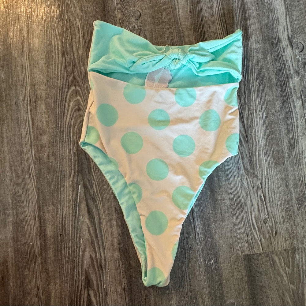Lolli Strapless One piece Polka Dot